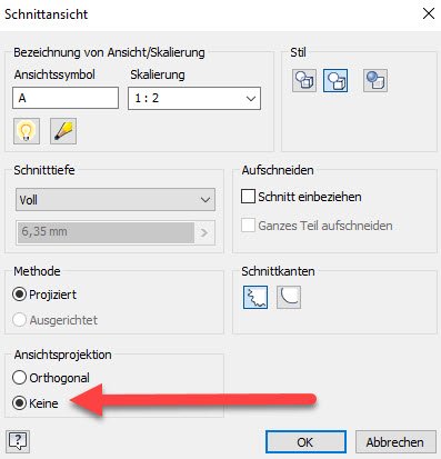 Schnittansicht Option- neu 2021.1